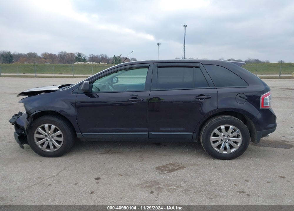 2007 FORD EDGE SEL PLUS VIN: 2FMDK39C27BB36967