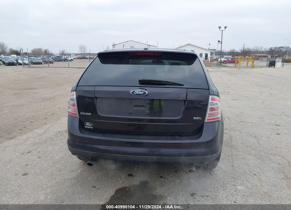 2007 FORD EDGE SEL PLUS VIN: 2FMDK39C27BB36967