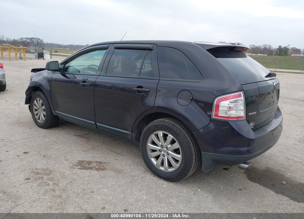 2007 FORD EDGE SEL PLUS VIN: 2FMDK39C27BB36967