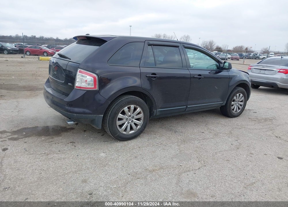 2007 FORD EDGE SEL PLUS VIN: 2FMDK39C27BB36967