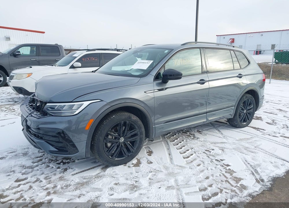 2022 VOLKSWAGEN TIGUAN 2.0T SE R-LINE BLACK VIN: 3VV8B7AX2NM019379