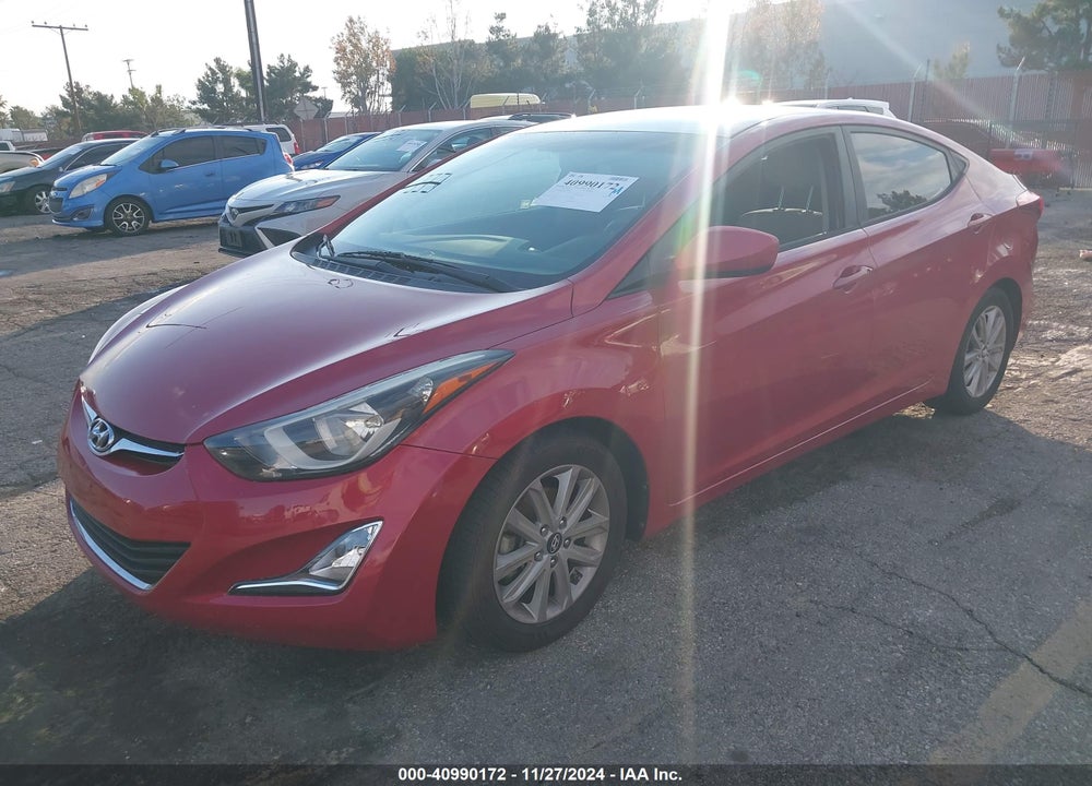 2014 HYUNDAI ELANTRA SE VIN: KMHDH4AE9EU139504