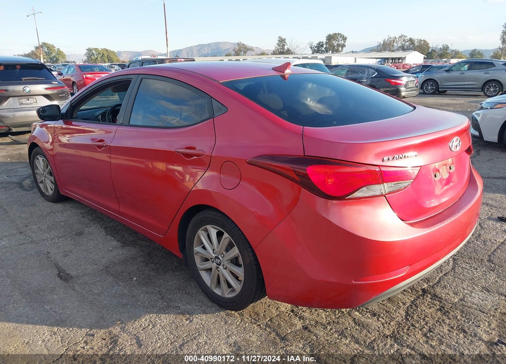 2014 HYUNDAI ELANTRA SE VIN: KMHDH4AE9EU139504