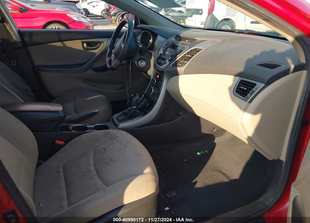 2014 HYUNDAI ELANTRA SE VIN: KMHDH4AE9EU139504
