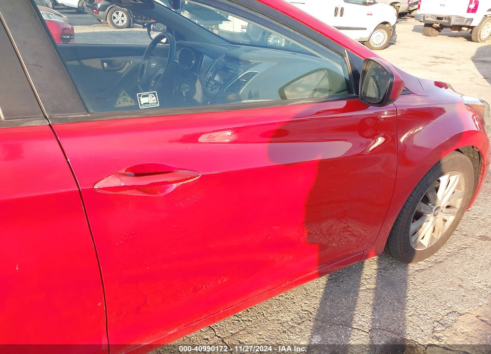 2014 HYUNDAI ELANTRA SE VIN: KMHDH4AE9EU139504