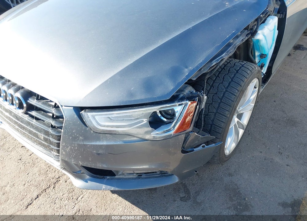 2013 AUDI A5 VIN: WAULFAFR7DA053668