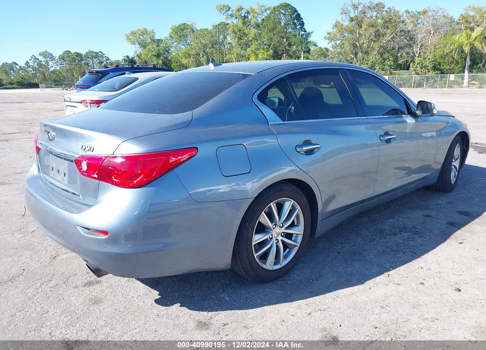 2016 INFINITI Q50 3.0T PREMIUM VIN: JN1EV7AP0GM300882