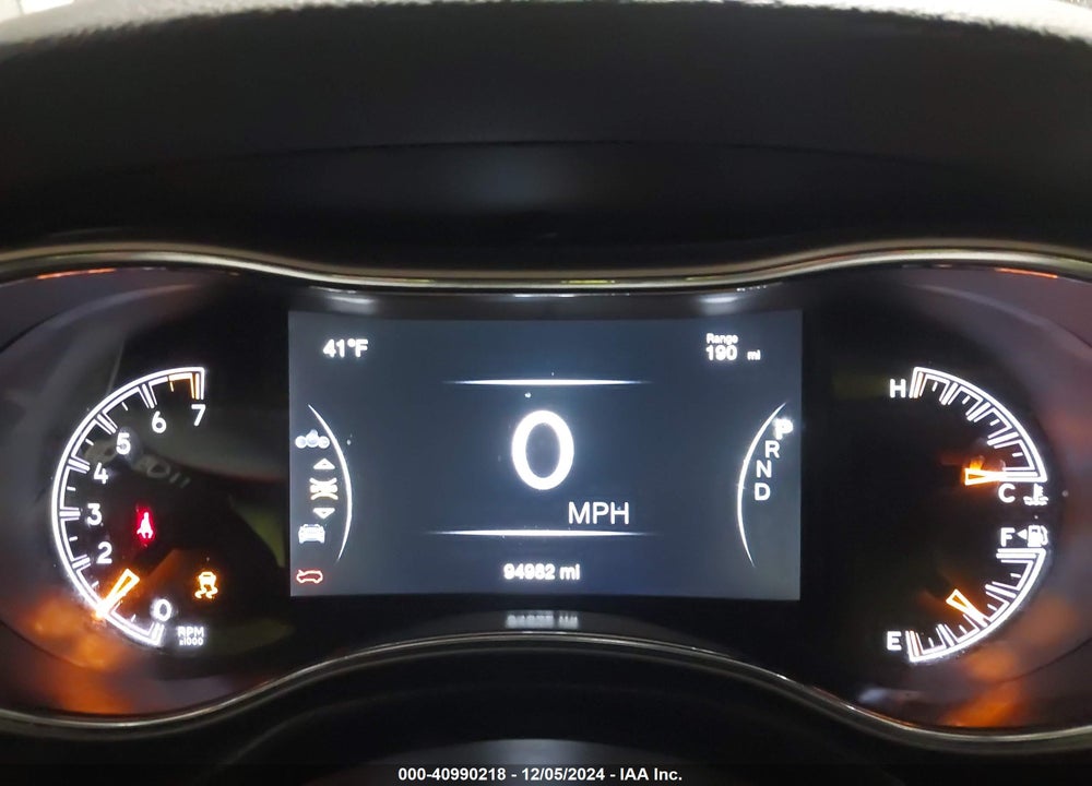2016 JEEP GRAND CHEROKEE LIMITED VIN: 1C4RJFBG9GC385231