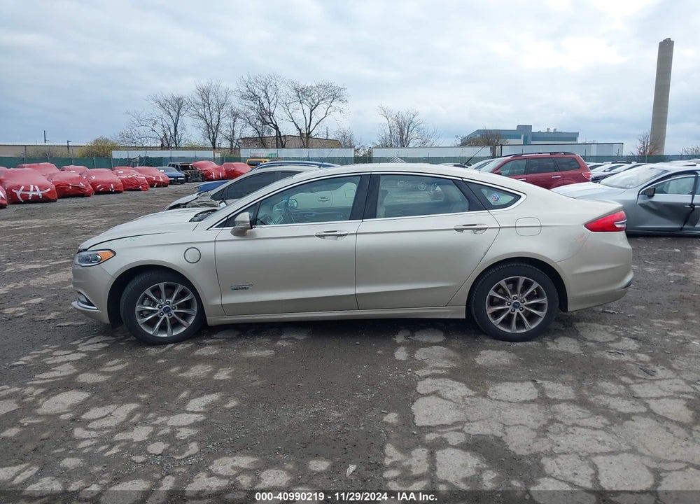 2017 FORD FUSION ENERGI SE LUXURY VIN: 3FA6P0PU5HR289196