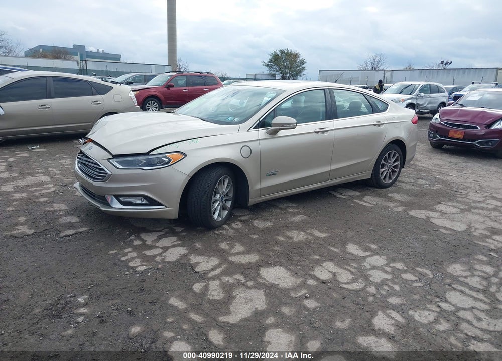 2017 FORD FUSION ENERGI SE LUXURY VIN: 3FA6P0PU5HR289196