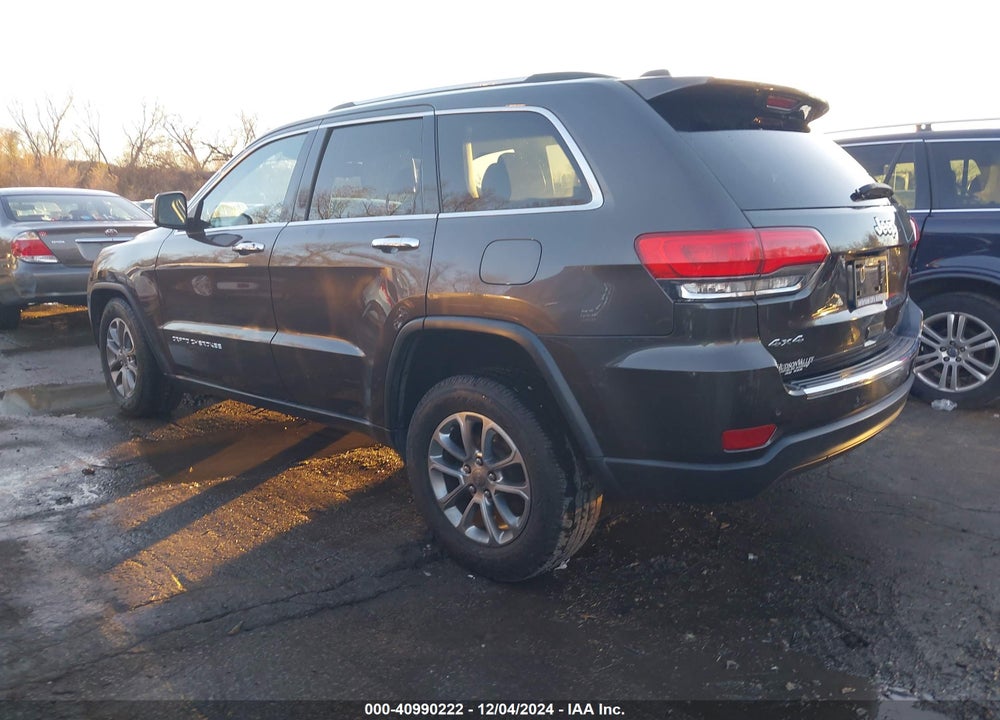 2015 JEEP GRAND CHEROKEE LIMITED VIN: 1C4RJFBG3FC117130