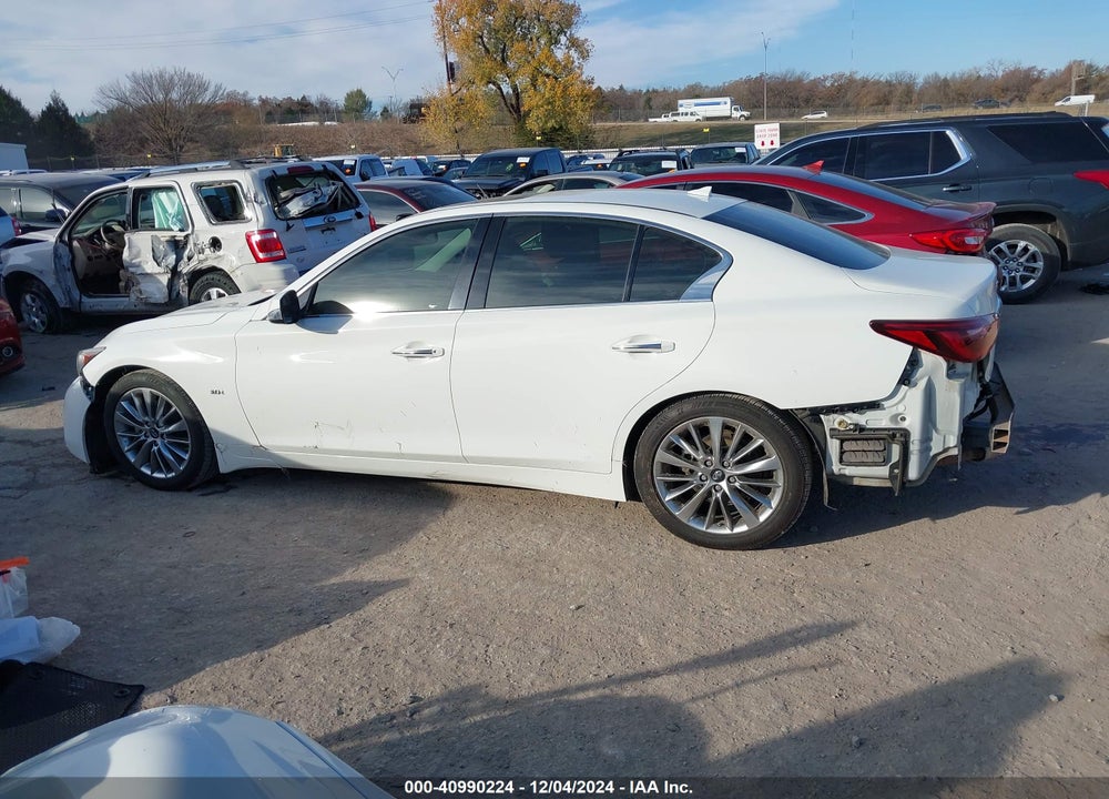 2018 INFINITI Q50 3.0T LUXE VIN: JN1EV7AP6JM365873