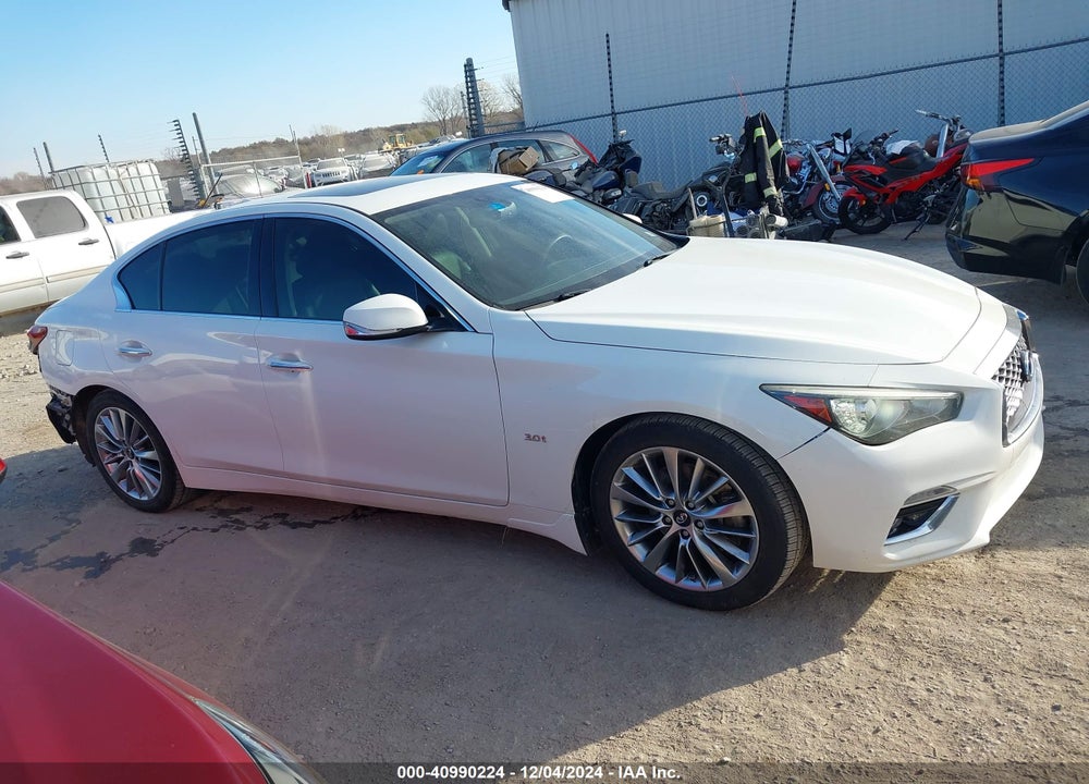 2018 INFINITI Q50 3.0T LUXE VIN: JN1EV7AP6JM365873
