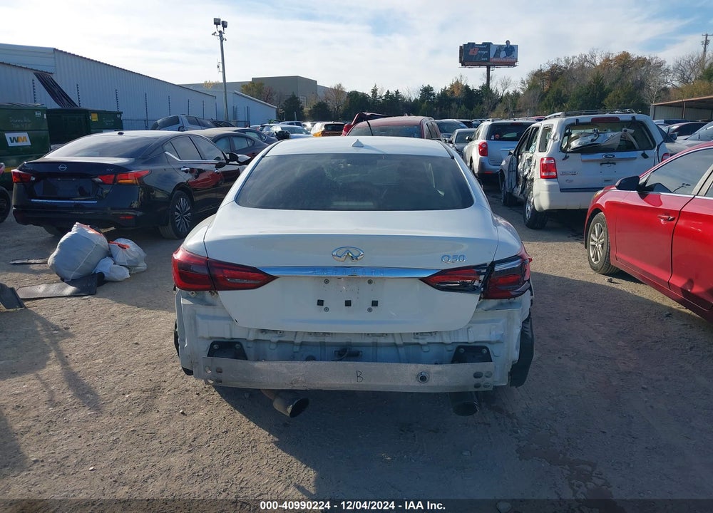 2018 INFINITI Q50 3.0T LUXE VIN: JN1EV7AP6JM365873