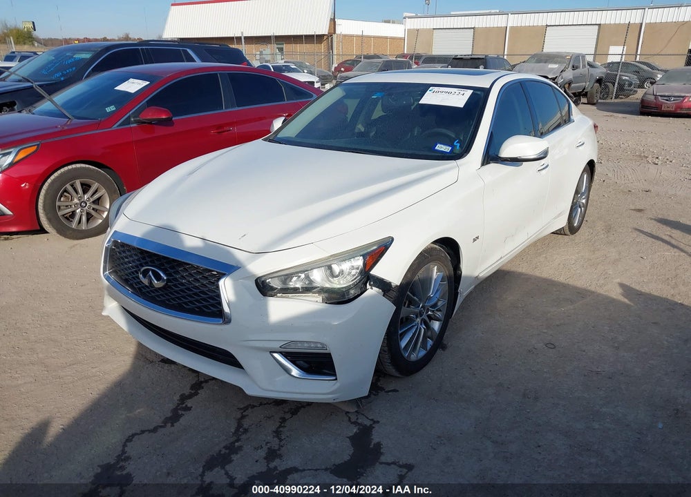 2018 INFINITI Q50 3.0T LUXE VIN: JN1EV7AP6JM365873