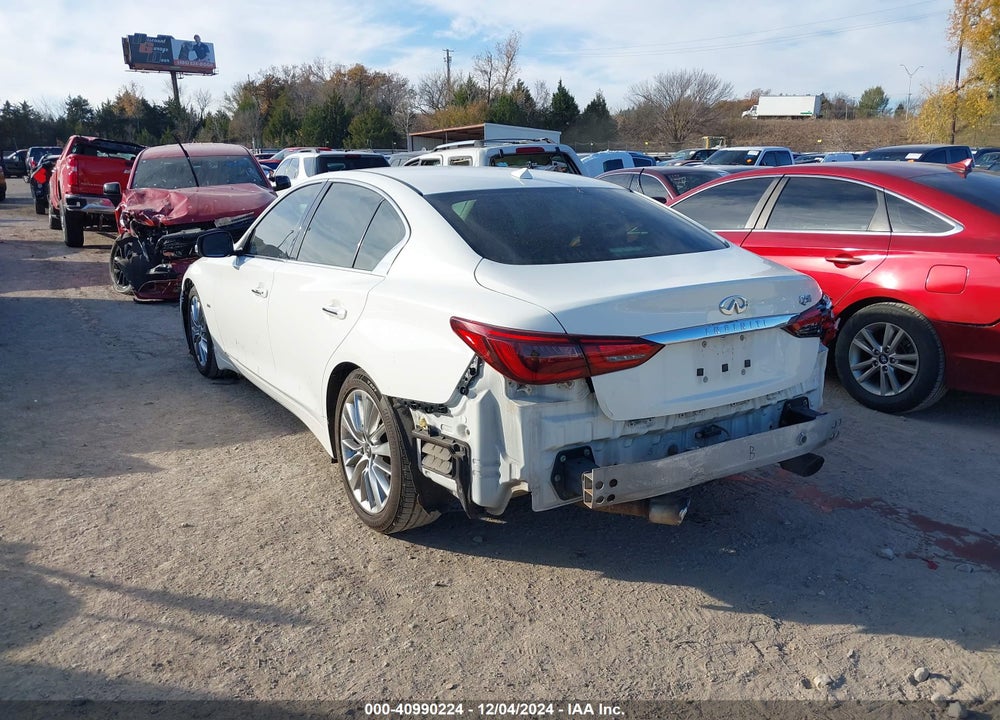 2018 INFINITI Q50 3.0T LUXE VIN: JN1EV7AP6JM365873