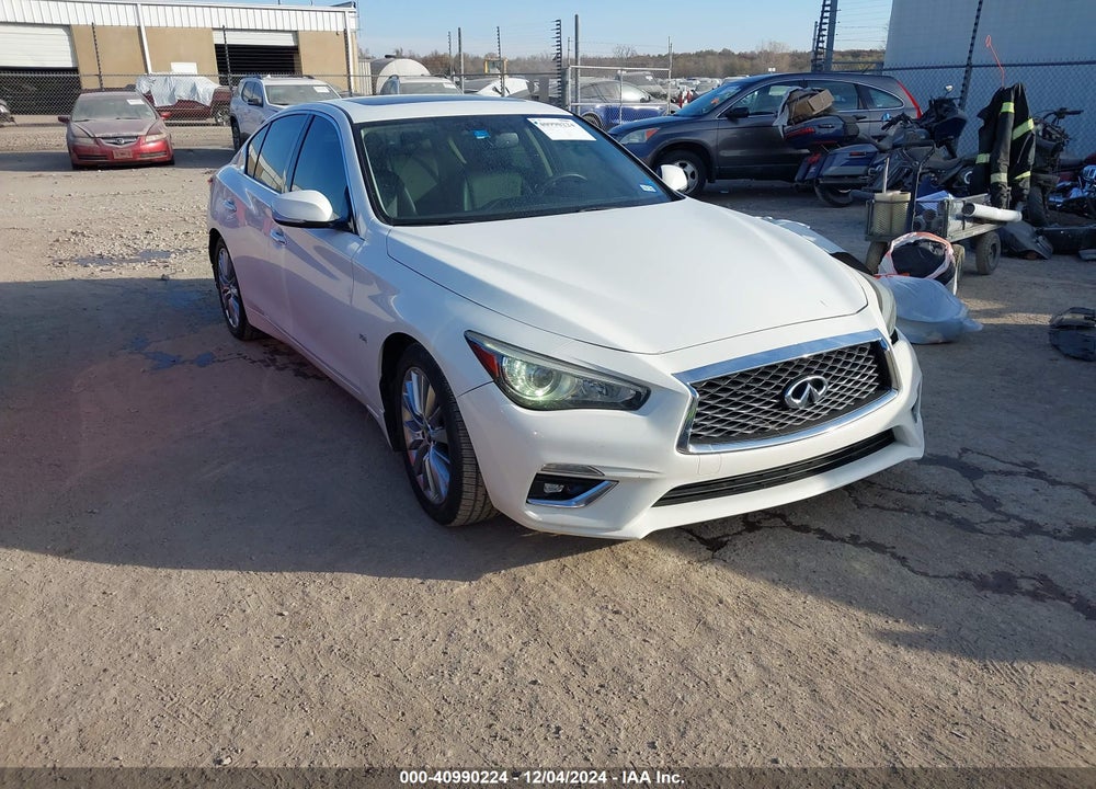 2018 INFINITI Q50 3.0T LUXE VIN: JN1EV7AP6JM365873