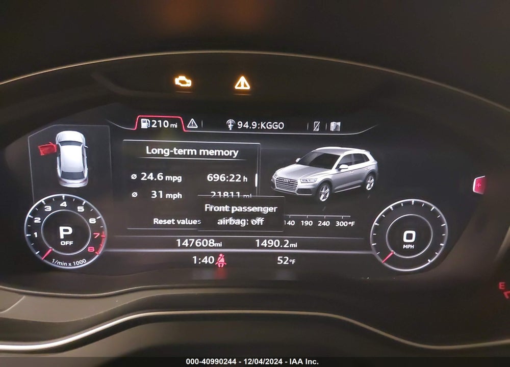 2018 AUDI Q5 2.0T PREMIUM/2.0T TECH PREMIUM VIN: WA1BNAFY5J2215550