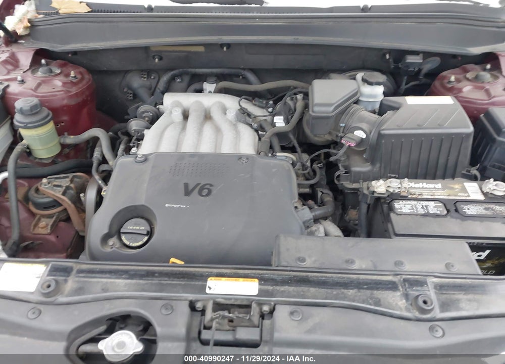 2008 HYUNDAI SANTA FE GLS VIN: 5NMSG73DX8H207454