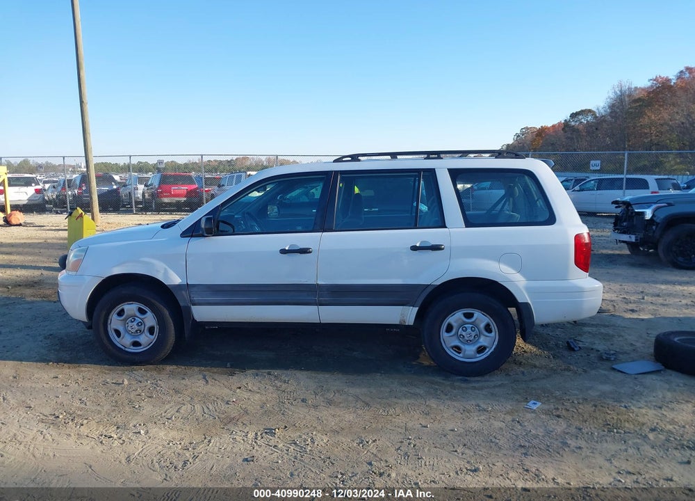 2003 HONDA PILOT LX VIN: 2HKYF181X3H590686