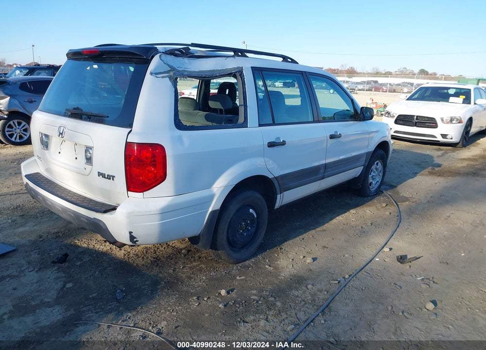 2003 HONDA PILOT LX VIN: 2HKYF181X3H590686