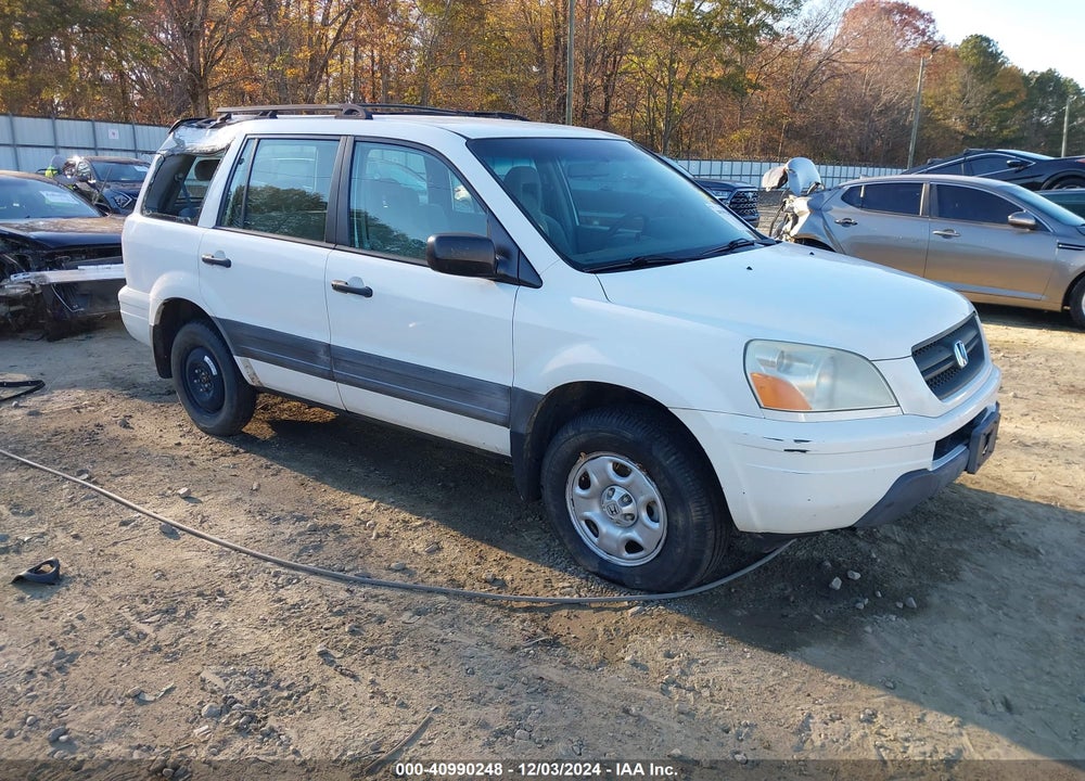 2003 HONDA PILOT LX VIN: 2HKYF181X3H590686