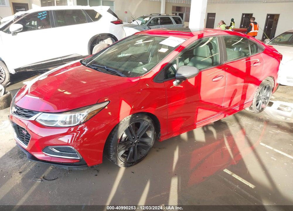 2018 CHEVROLET CRUZE LT AUTO VIN: 1G1BE5SMXJ7208654