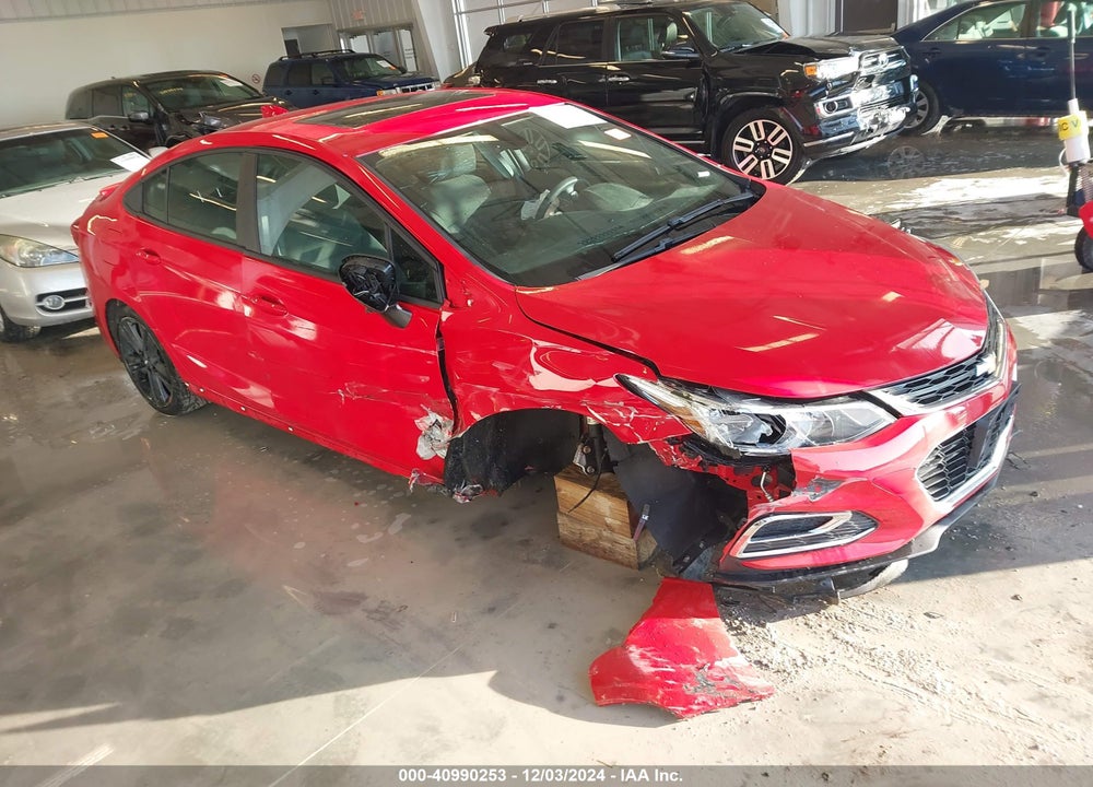 2018 CHEVROLET CRUZE LT AUTO VIN: 1G1BE5SMXJ7208654