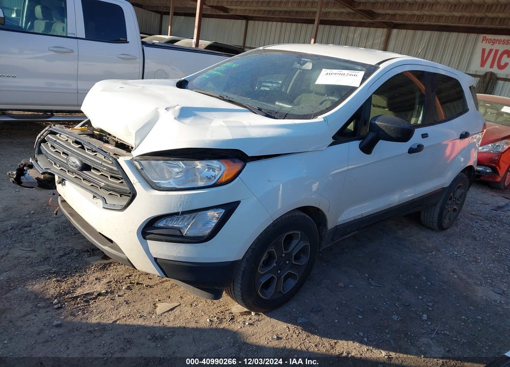 2019 FORD ECOSPORT S VIN: MAJ3S2FE1KC303608