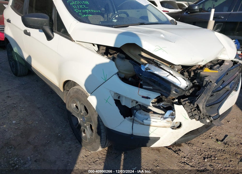2019 FORD ECOSPORT S VIN: MAJ3S2FE1KC303608
