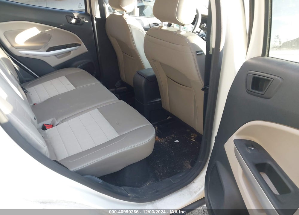 2019 FORD ECOSPORT S VIN: MAJ3S2FE1KC303608