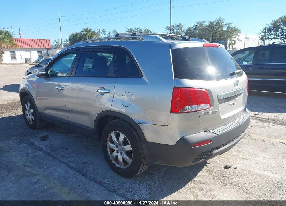 2012 KIA SORENTO LX VIN: 5XYKT3A61CG309415