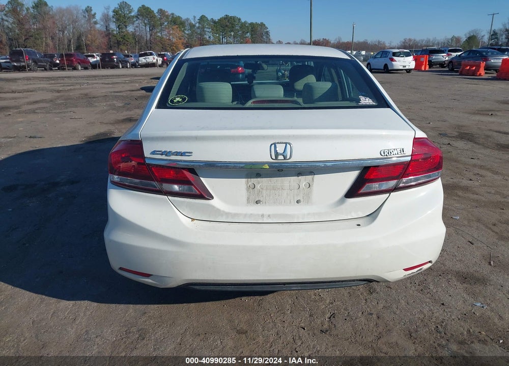 2014 HONDA CIVIC LX VIN: 19XFB2F55EE220834