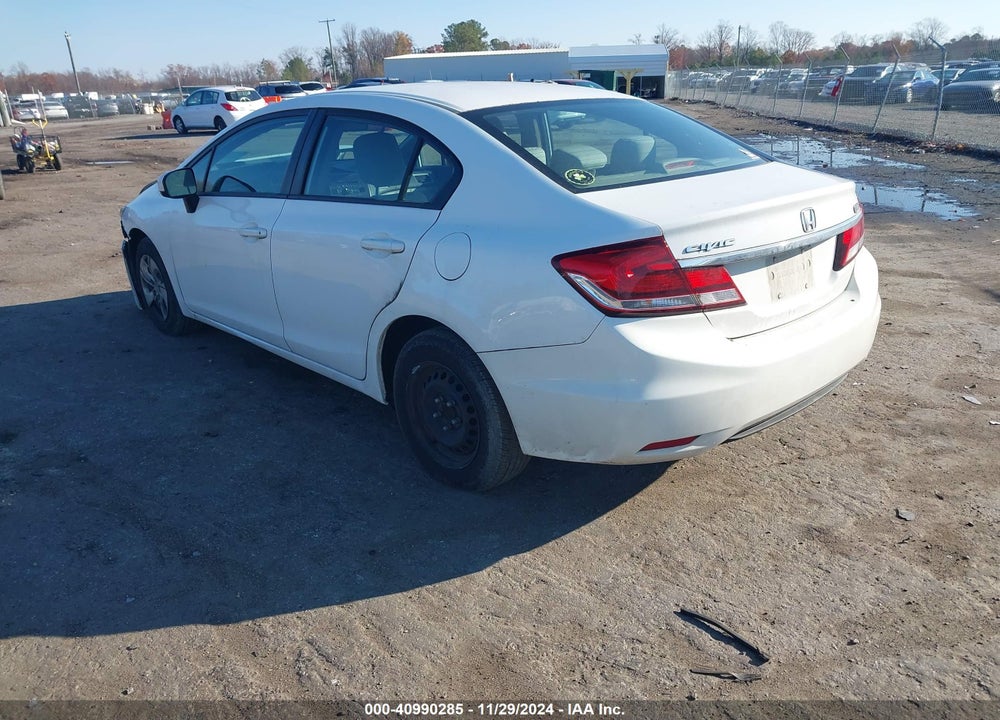 2014 HONDA CIVIC LX VIN: 19XFB2F55EE220834