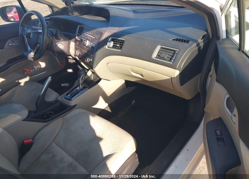 2014 HONDA CIVIC LX VIN: 19XFB2F55EE220834