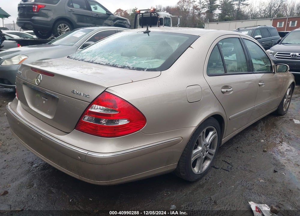 2005 MERCEDES-BENZ E 500 4MATIC VIN: WDBUF83J55X169155