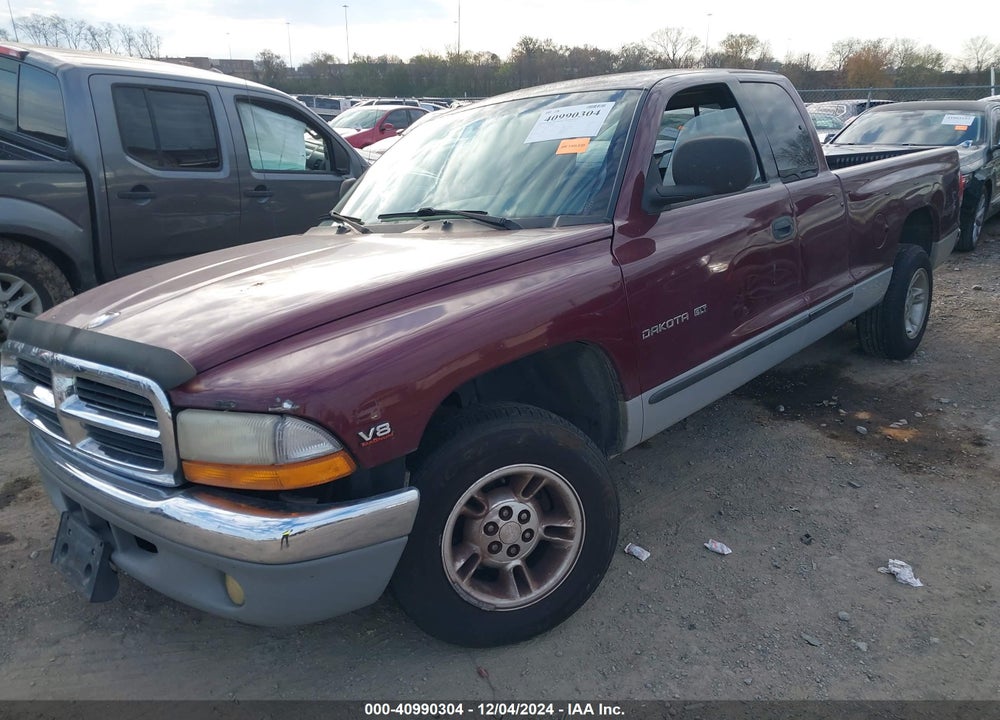 2000 DODGE DAKOTA SLT/SPORT VIN: 1B7GL22N5YS621101