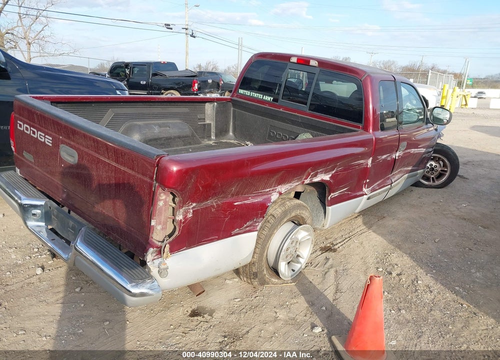 2000 DODGE DAKOTA SLT/SPORT VIN: 1B7GL22N5YS621101