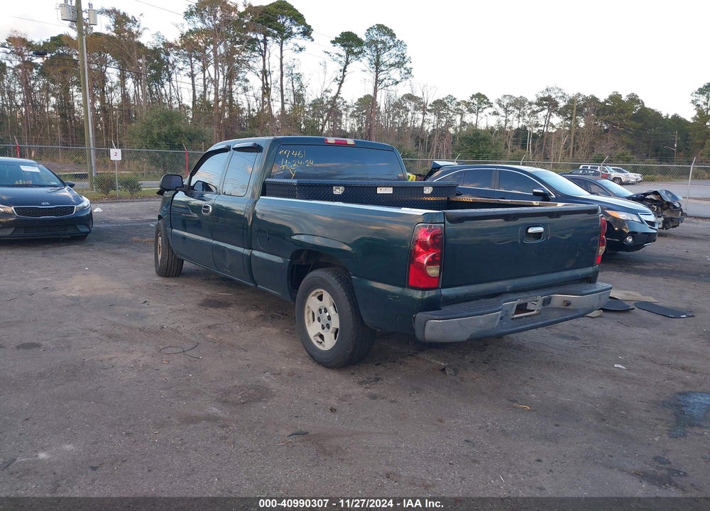 2006 CHEVROLET SILVERADO 1500 WORK TRUCK VIN: 1GCEC19V46Z187815