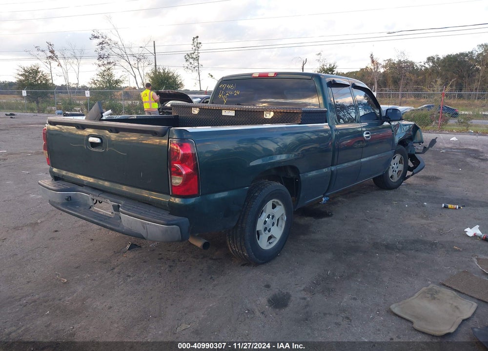2006 CHEVROLET SILVERADO 1500 WORK TRUCK VIN: 1GCEC19V46Z187815