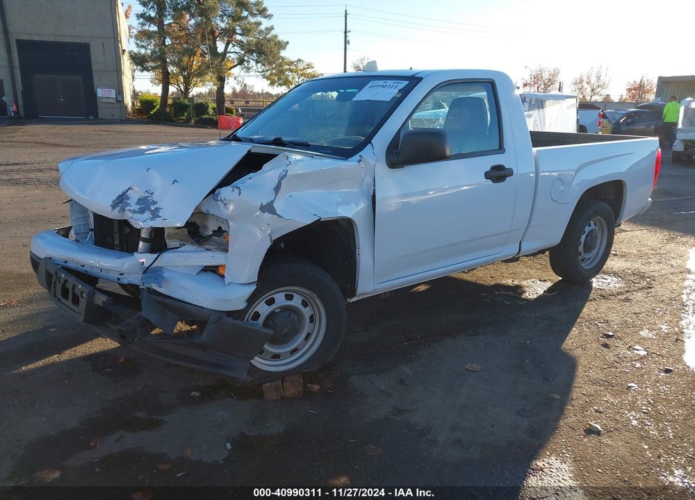 2012 CHEVROLET COLORADO WORK TRUCK VIN: 1GCCSBF95C8140625