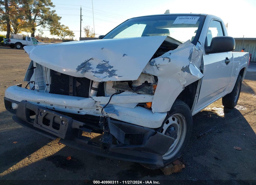2012 CHEVROLET COLORADO WORK TRUCK VIN: 1GCCSBF95C8140625