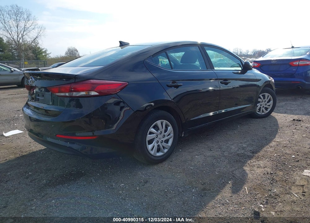 2017 HYUNDAI ELANTRA SE VIN: KMHD74LFXHU412754