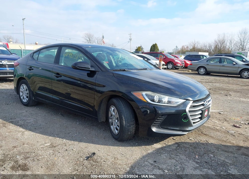 2017 HYUNDAI ELANTRA SE VIN: KMHD74LFXHU412754