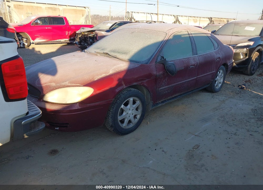 2007 FORD TAURUS SEL VIN: 1FAFP56U87A217187