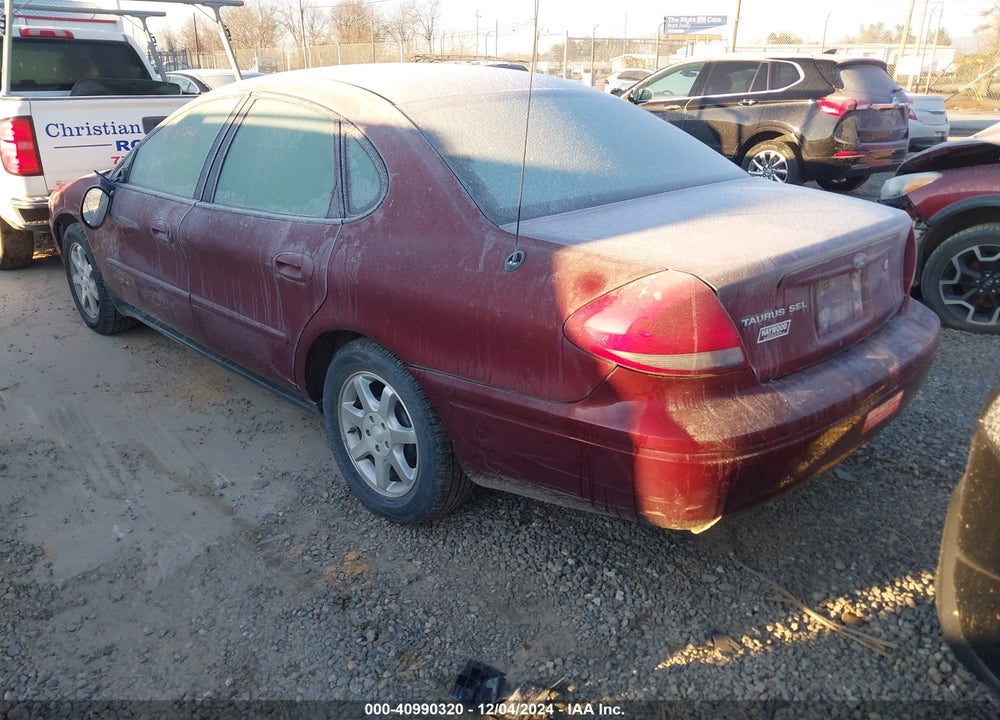 2007 FORD TAURUS SEL VIN: 1FAFP56U87A217187