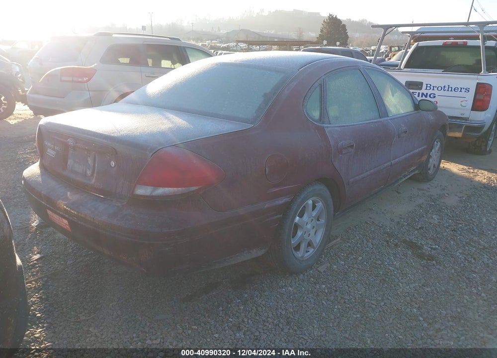 2007 FORD TAURUS SEL VIN: 1FAFP56U87A217187