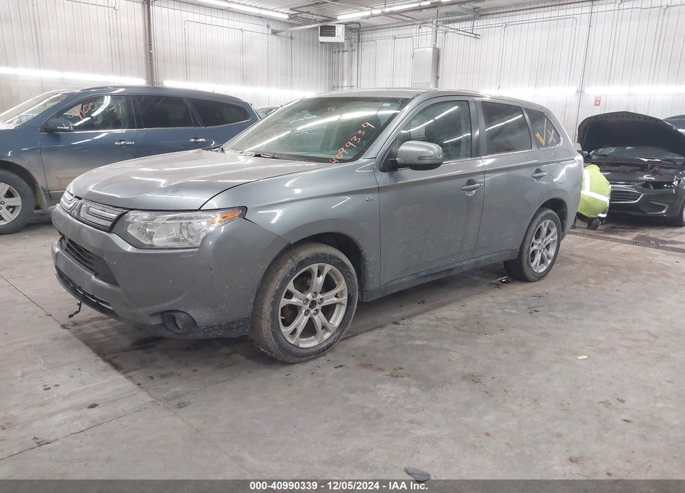 2014 MITSUBISHI OUTLANDER GT VIN: JA4JZ4AX2EZ000124