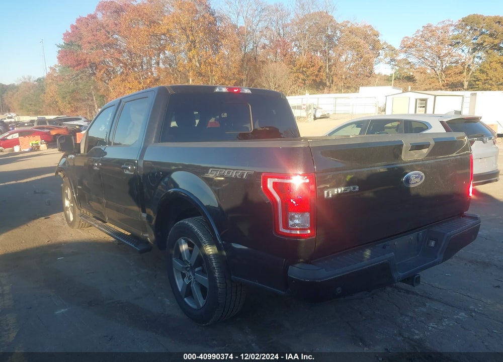 2015 FORD F-150 XLT VIN: 1FTEW1CPXFFC01171