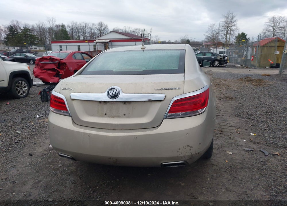 2012 BUICK LACROSSE VIN: 1G4GD5E3XCF193922